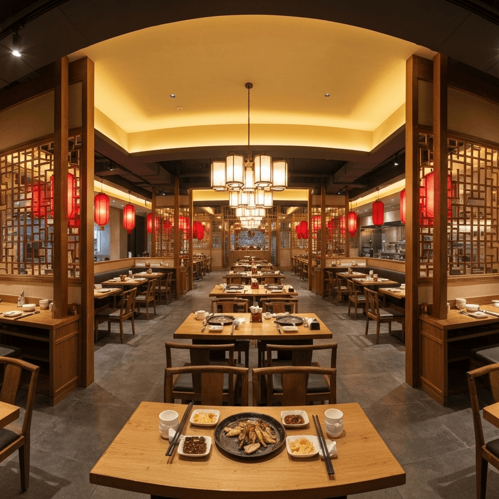 Interior del restaurante
