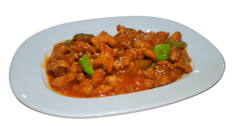 Pollo en salsa Agridulce